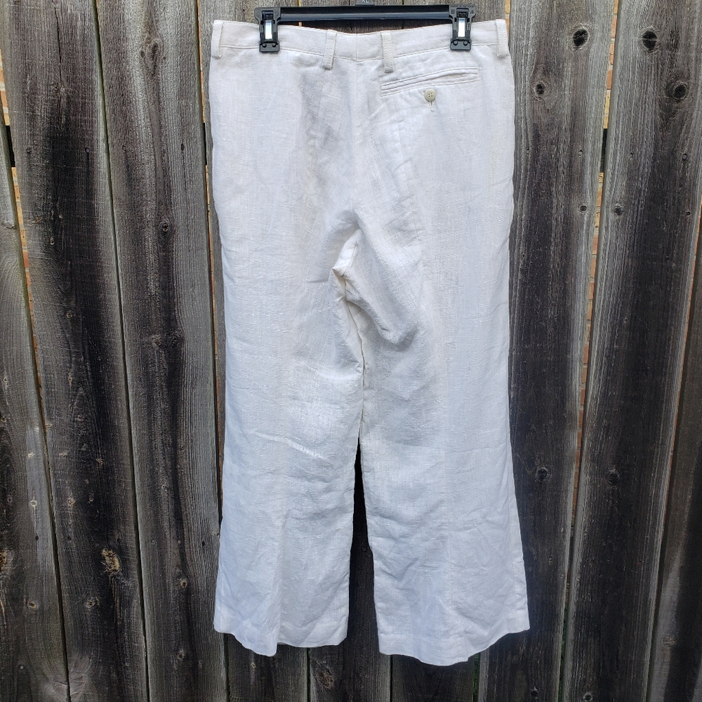 Emporio Armani vintage high rise wide leg pants 12